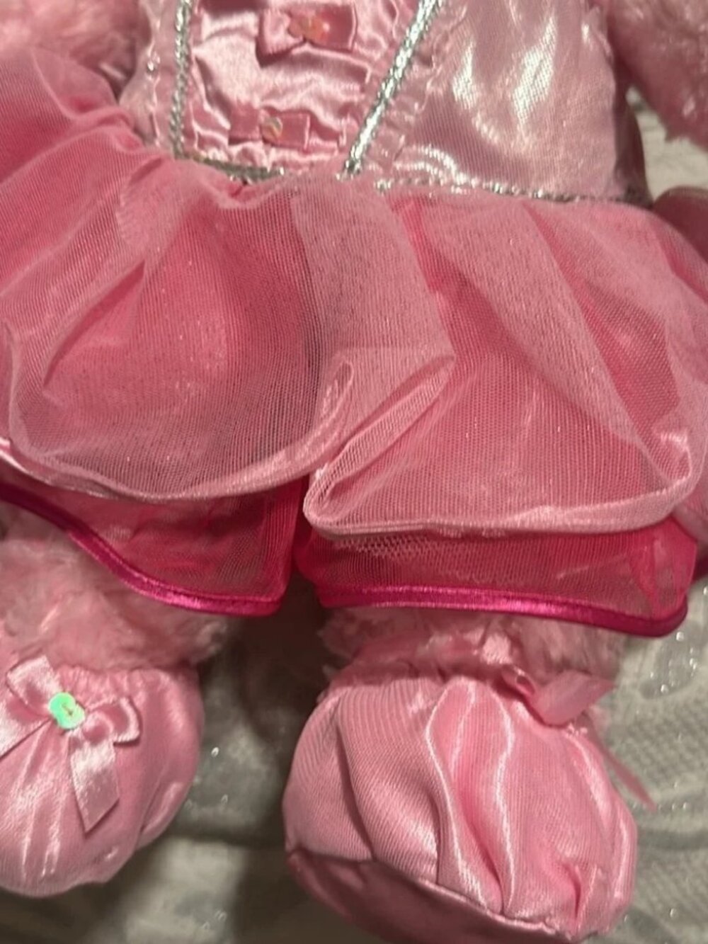 NWT‎ Build-A-Bear Pink Ballerina Heart Teddy Bear - Picture 5 of 6